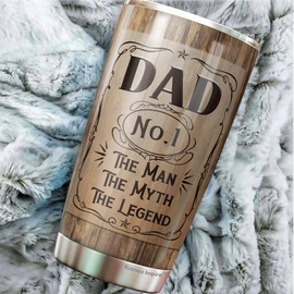 Kozmoz Inspire Dad gifts -Best Dad Ever gifts -Awesome father day gifts -fathers day gift- Dad gifts from daughter -Gifts for Dad -Best Dad Mug -Christmas gifts for Dad Tumbler