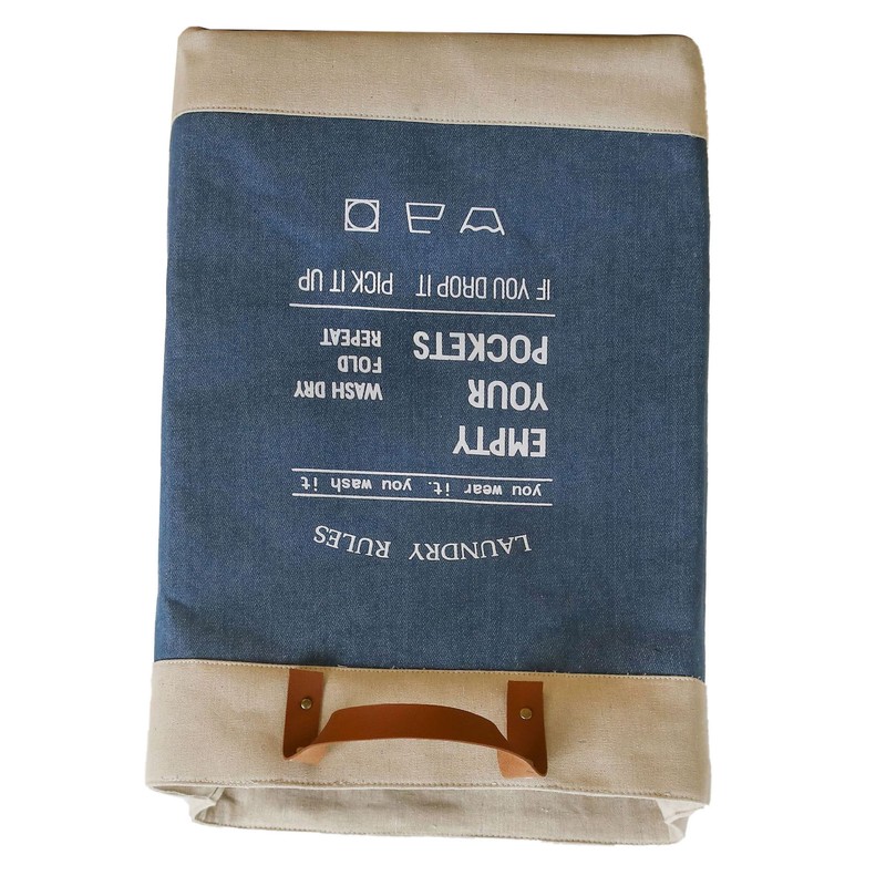 Laundry Basket Grocery Bag Jute Large Capacity Dirty Clothes Storage