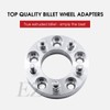 EZAccessory 2 Billet Wheel Adapters 5x4.5 to 5x100 (5x114.3 to