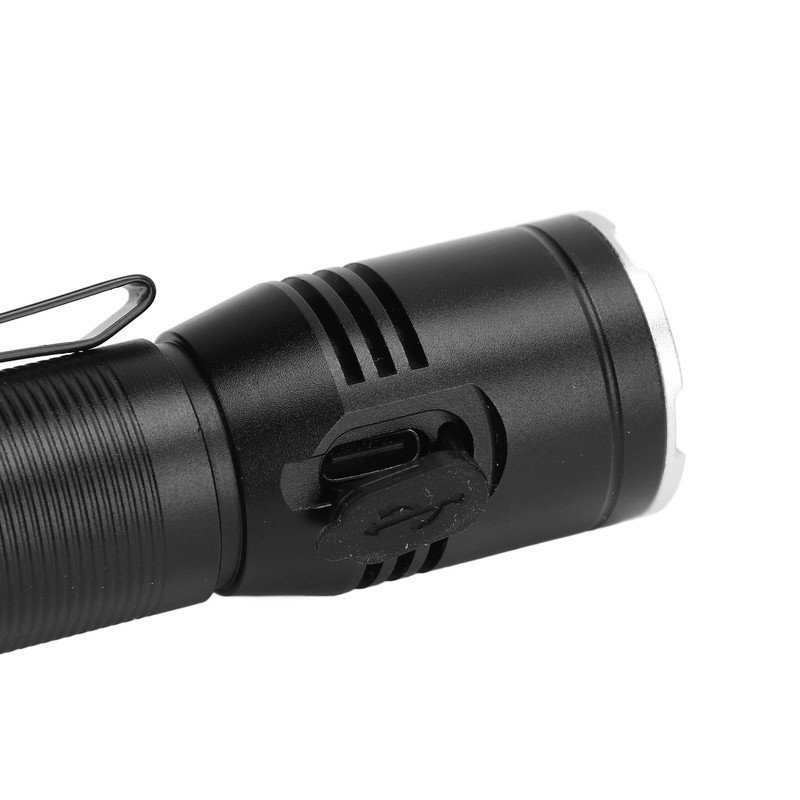 LED Camping Flashlight Professional High Brightness 2050lm USB Rechargeable Portable