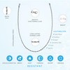 Silvadore 4mm Silver ROPE Necklace Chain for Men Women -
