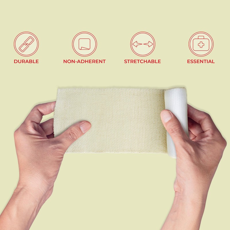 Ever Ready First Aid Conforming Gauze Roll Bandage Non Sterile