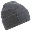 Beechfield - Removable Patch Thinsulate™ Beanie - Soft-Touch Acrylic Yarn