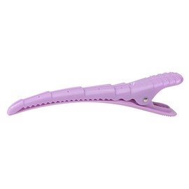 Jagrip 4 Pack (Light Purple) Hair Clips Professional Duck Curl Clips FEEL JagLip
