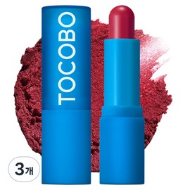 Tokobo Tocobo Powder Cream Lip Balm, 031 Roseburn, 3.5g, 3 pieces / 토코보 파우더 크림 립밤, 031로즈번, 3.5g, 3개