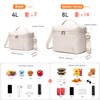 NOL Natural Organic Lifestyle Insulated Lunch Bags for Women Cooler