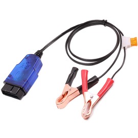 OBD2 - Conector de protección para ahorro de memoria de coche, batería automotriz, protector de apagado, repuesto para vehículo, herramienta de detección de fugas, 12 V, SAE de liberación rápida, adaptador de suministro