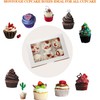 MonYouGe 10-Set Cupcake Boxes Bulk with Clear Display Window Hold