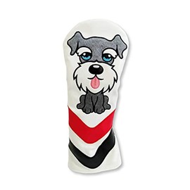 Lanx. Golf Cover Schnauzer (L) Count Wood 5w 7w Men Women Driver Fairway Set Utility Character Travel Dog Horse Outdoor Frog Black Shiba Inu Socks Titleist Chihuahua Toy Poodle Plush Cat Head Akita