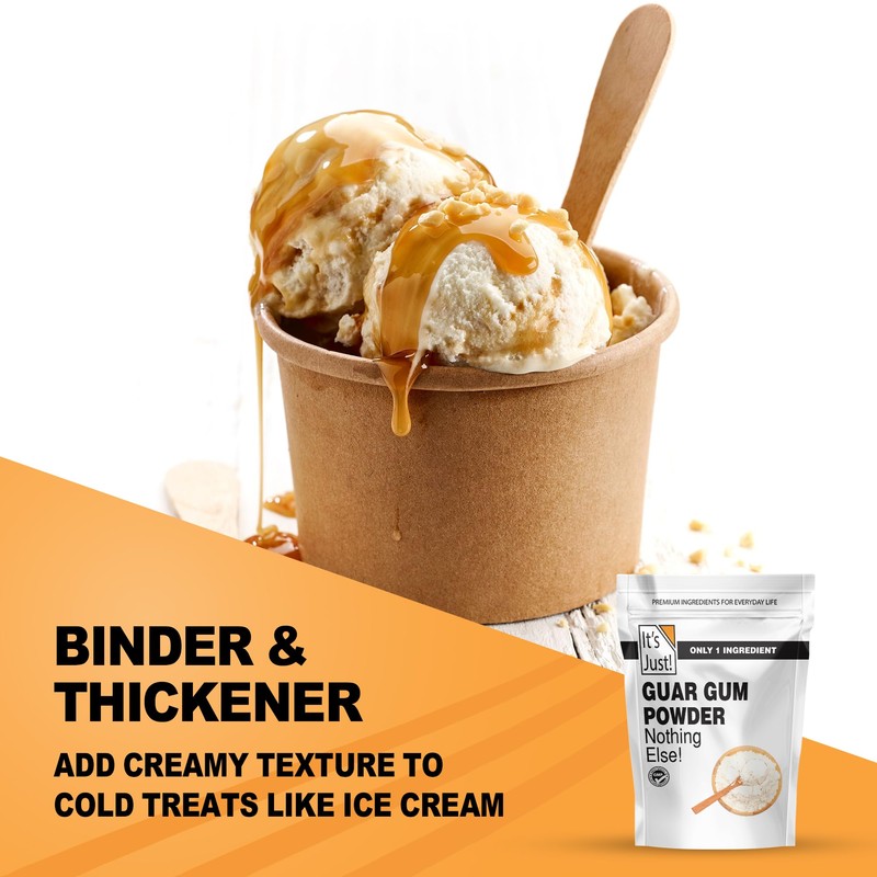It's Just - Guar Gum, Gluten-Free, Non-GMO, Plant-Based Thickener &
