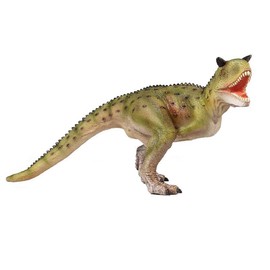 RECUR Carnotaurus 18" Long Realistic Jurassic Toys, Wildlife Dinosaur, Toy Model, Ages 3+