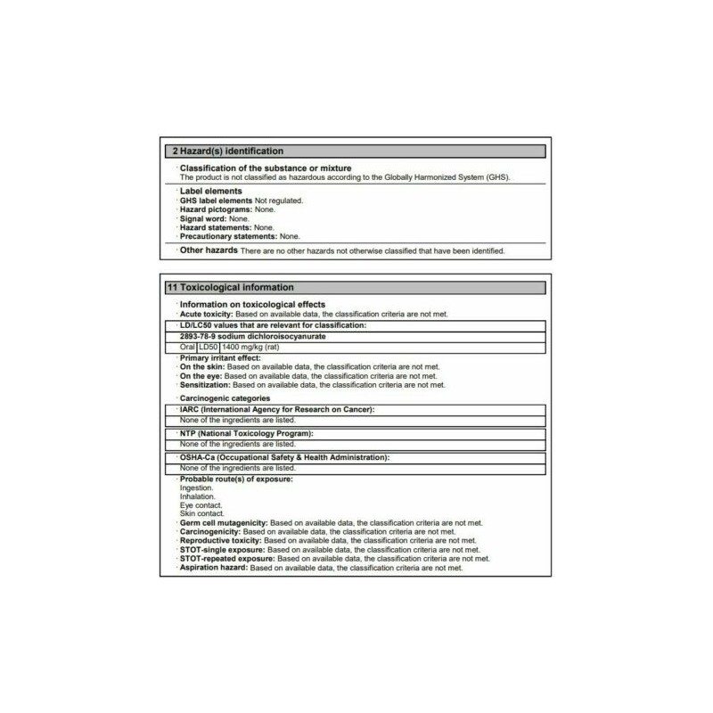 Effersan Disinfectant, Sanitizer, Cleanser 4.0 G Tablet, Bottle Of 100