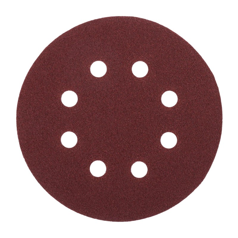 BOOMET Sandpaper Velcro Sanding Discs 125 mm 8 Hole Sets