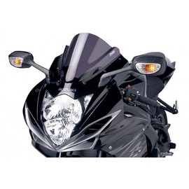 Puig 5605F RACING-SCREEN [DARK SMOKE] SUZUKI GSX-R600/750 (11-15) Pooch Screen Cowl Motorcycle Bike Parts