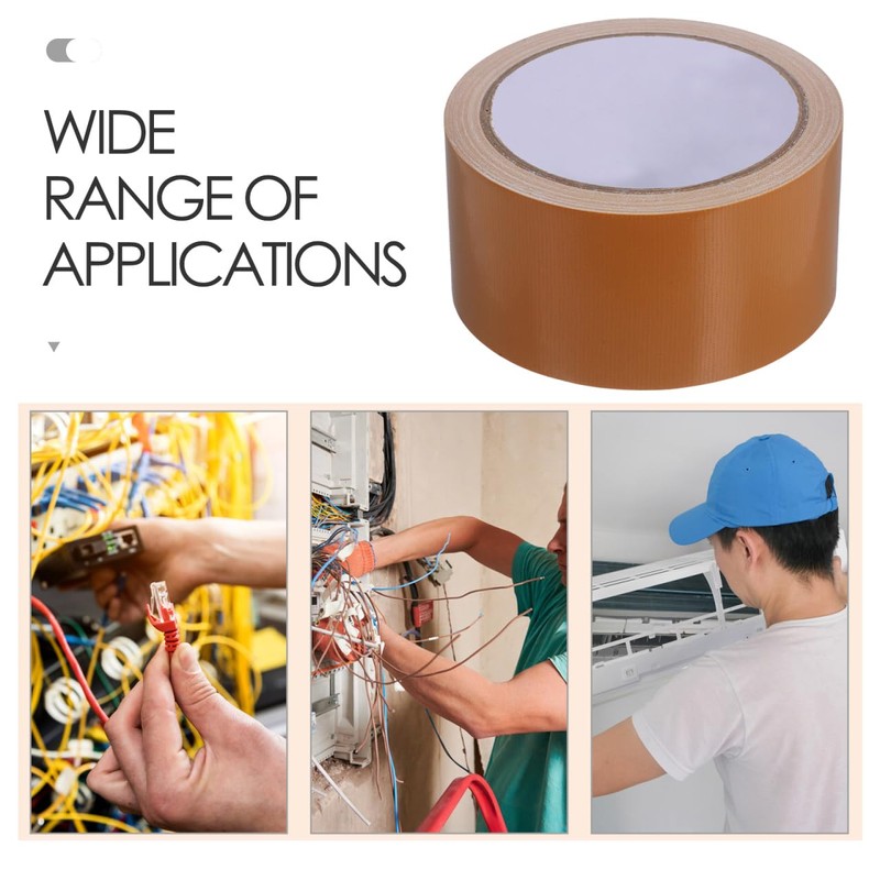 SUPVOX Waterproof Single-Sided Strong Adhesive Cloth Duct Tape 51.18Ft X