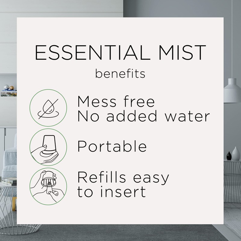 Air Wick Essential Mist Refill, 5 ct, Mandarin & Sweet