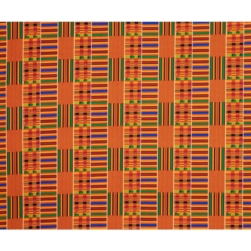 African Fabric 3 Yards Ankara Fabric Tribal Print Kente Cloth