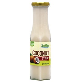 Gourmet Coconut Fruit Syrup, Made in Hawaii, Dip into Paradise, 10 oz.