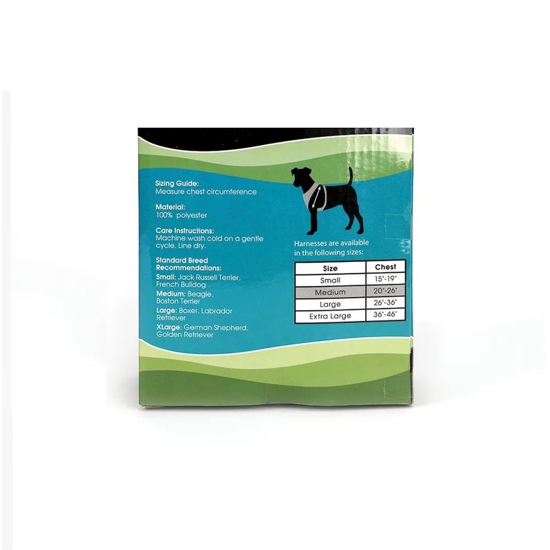 Dog Harness Deluxe Easy Grab Padded Handle with Reflective Strip