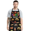 JNIAP Mexican Chef Apron Mexican Kitchen Apron El Jefe Apron