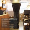 Outdoor Waterproof Patio Heater Cover 210D Oxford Fabric Standup Outdoor