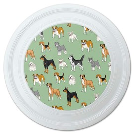 GRAPHICS & MORE Plenty of Dogs Pattern Novelty 9" Flying Disc