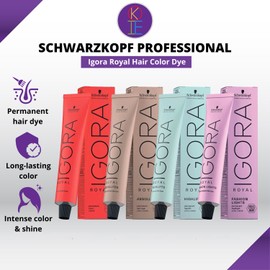 Schwarzkopf Igora Royal Hair Color Dye - 60ml Hair Colour Pewarna Rambut 染发膏