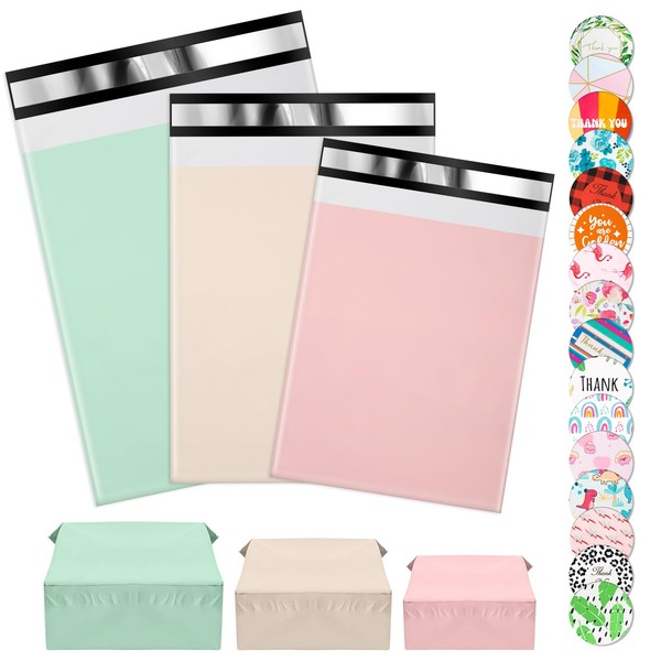 Oududianzi 30PCS Large Poly Mailers, 3 Sizes Shipping Bags, Fashion