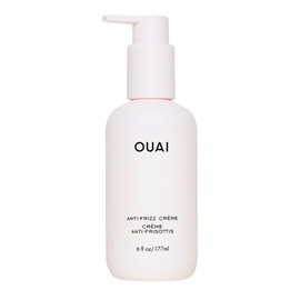 OUAI Anti Frizz Cream - Moisturizing Hair Cream with Frizz Control & Heat Protection - Provides Lasting Hydration with Jackfruit & Beetroot Extract - Paraben, Phthalate & Sulfate Free (6 oz)