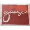 1 Goose Band Logo Quilt Block  " Sewing Square Singing Group Music Jam Rock
