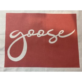 1 Goose Band Logo Quilt Block  " Sewing Square Singing Group Music Jam Rock