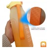 Maíz Botella Cilindro Agua Deportiva Motivacional Multicolor 1.3l