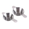 2 Pack Stainless Steel Tea Strainer Tea Funnel, Mini Fine