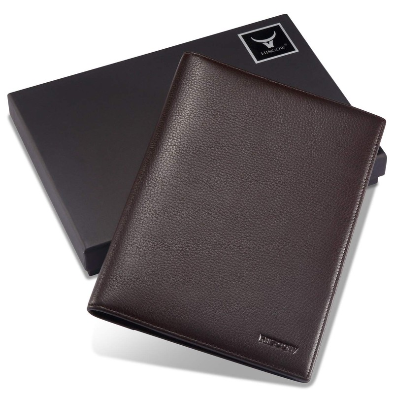 Leather Junior Padfolio for Men & Women with Pen Loop,