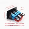 zmayastar SP-CYKG-01 3 Rows Waterproof Boat Switch Panel for Car,