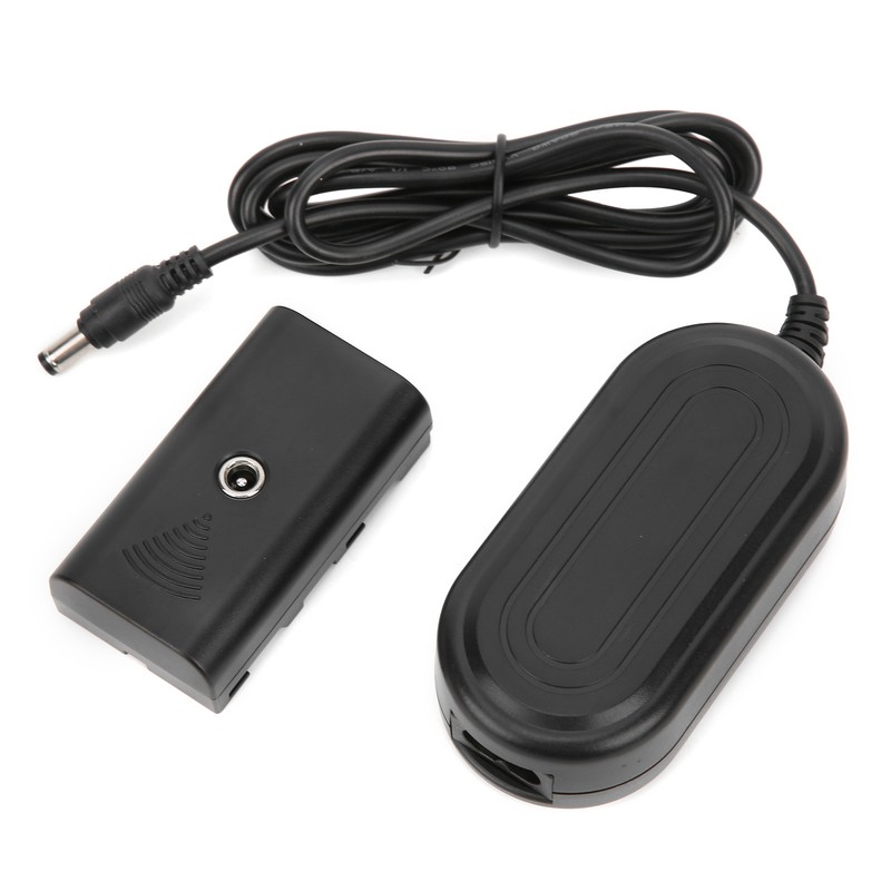 AC Power Adapter DC Coupler NPF550 Full Decoded Dummy Battery