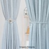 PEDOBO Crystal Flower Curtain Tiebacks, 2 Pack Crystal Beaded Sheer/Drapery