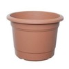 Whitefurze G01R35 35cm Milano Round Planter - Terracotta