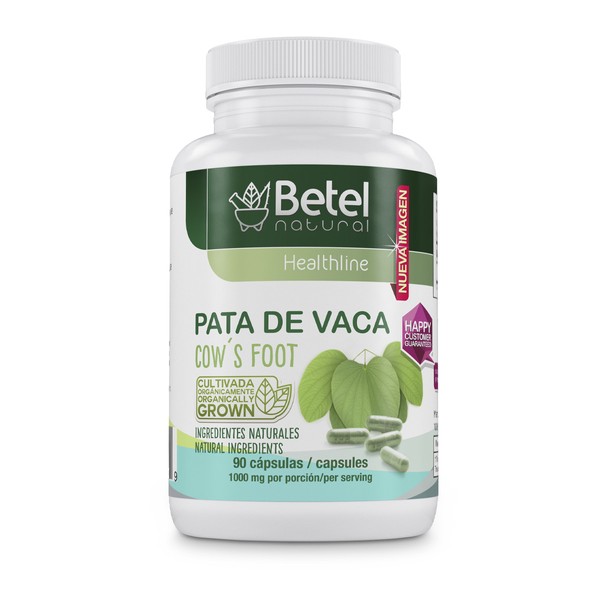 Pata de Vaca (Cows Foot Herb) by Betel Natural - Glucose Support - 1000mg Servin