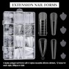 SUTOKAKA Kit de 288 Piezas de Moldes para Uñas de