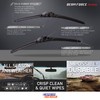 Spearhead Beam Force XTREME 20"+18" Wiper Blades w/Japanese Fukoku Rubber