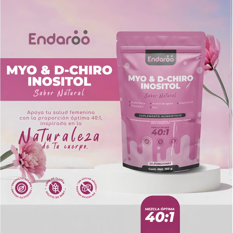 Suplemento Myo Inositol Chiro Sabor 150g Vegano Libre Gluten