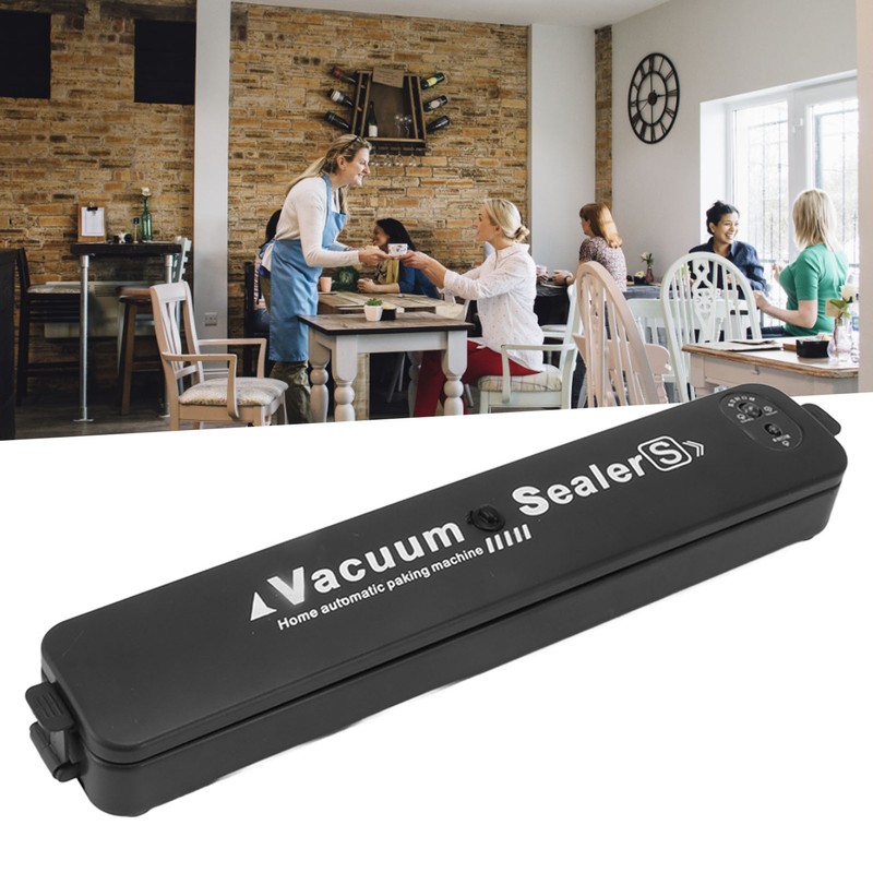 Plastic Food Vacuum Sealing Machine Kitchen Small Automatic Food Sealer