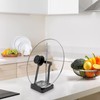 Tower Ladle Holder, Kitchen Utensil Holder, Versatile Pot Lid Ladle