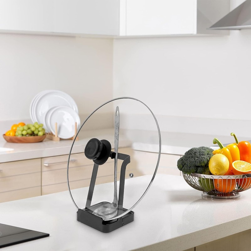 Tower Ladle Holder, Kitchen Utensil Holder, Versatile Pot Lid Ladle