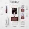 Lucens Umbria Color Kit 5.17 Castano Chiaro Freddo Senza Ammoniaca