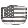 USA Black & White OWB Holster (Left-Hand, for Glock 43X)