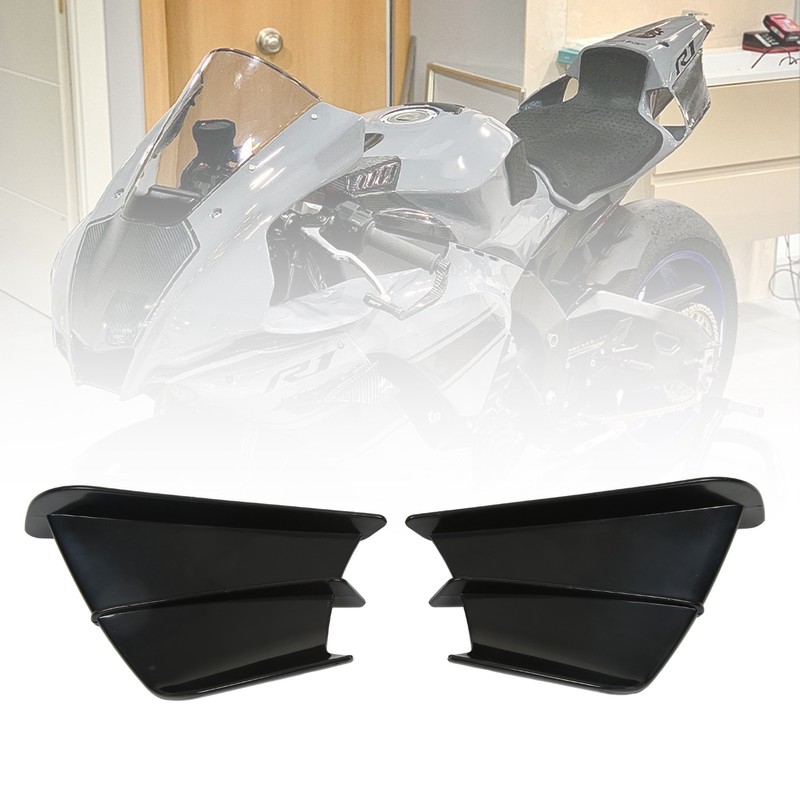 Motorcycle Side Spoiler Front Fairing Aerodynamic Winglets Wings for NINJA400