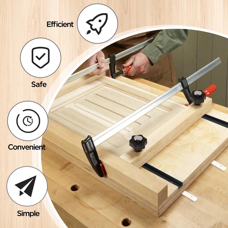 26Pcs Table Saw Crosscut Sled Kit, Table Saw Sled Set