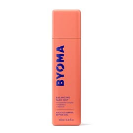 BYOMA Balancing Face Mist - Tónico facial equilibrado de pH con ceramidas, probióticos y alantoína, spray de tóner sin alcohol, equilibra, calma y ref